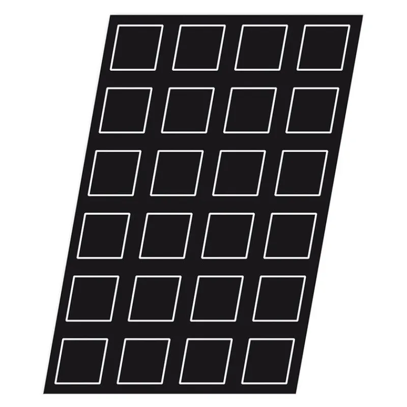 Outlet Cerf Dellier Flexipan 60x40 plaque de 24 pyramides 7x7x4 cm