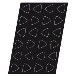 Sale Cerf Dellier Flexipan 60x40 plaque de 24 saphirs 7x7x3,5 cm