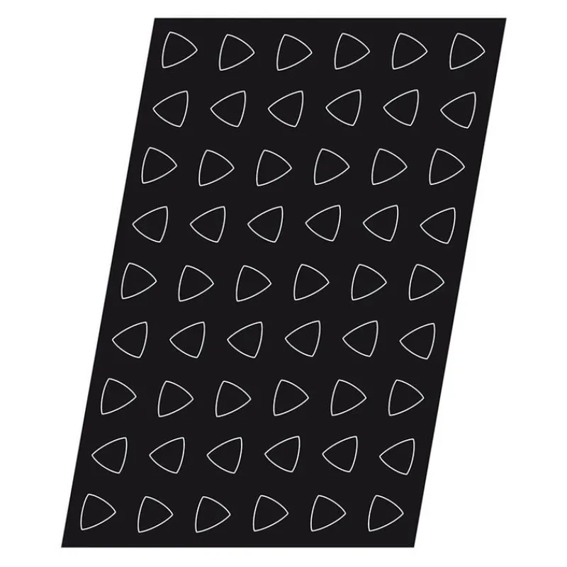 Hot Cerf Dellier Flexipan 60x40 plaque de 54 saphirs 4x4x2,4 cm