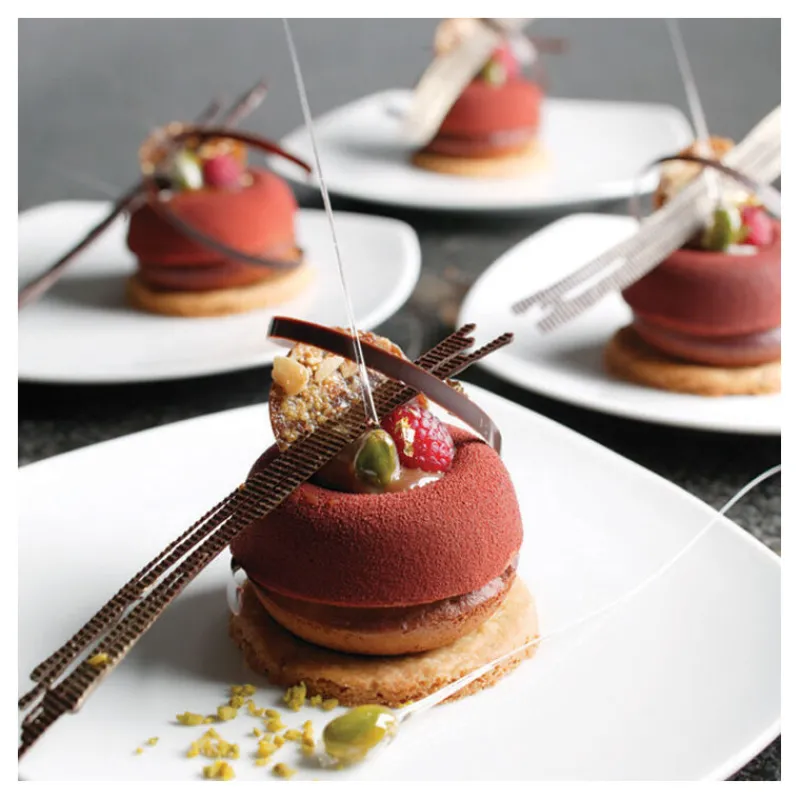 Sale Cerf Dellier Flexipan 60x40 plaque de 35 savarins 6,6x2 cm