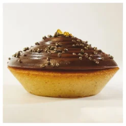 Cerf Dellier Flexipan 60x40 plaque de 24 tartelettes évasées 7,7 cm