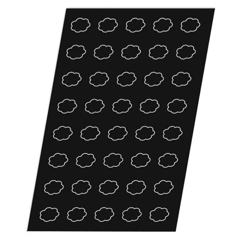 Sale Cerf Dellier Flexipan 60x40 plaque de 40 tartelettes cannelées 4,6cm