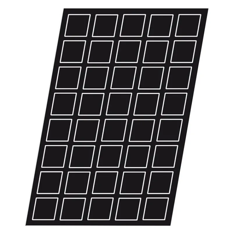 Outlet Cerf Dellier Flexipan 60x40 plaque de 40 tartelettes carrées 6 cm