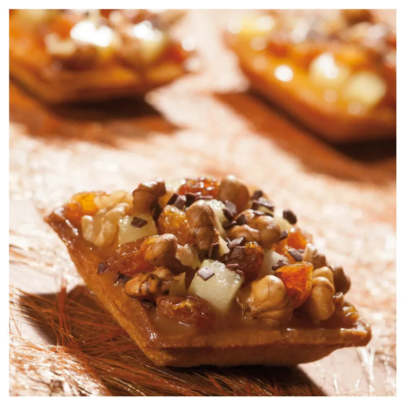 Outlet Cerf Dellier Flexipan 60x40 plaque de 40 tartelettes carrées 6 cm