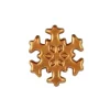Best Cerf Dellier Flocon de neige bronze en Chocolat Blanc (x132)