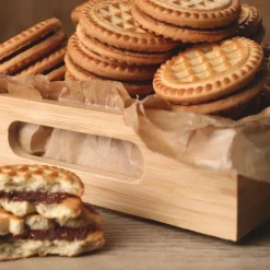 Hot Cerf Dellier Fourrage croustillant goût chocolat-caramel biscuit - 300 g