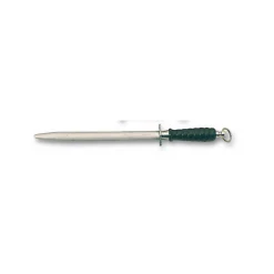 Best Cerf Dellier Fusil à aiguiser de boucher mèche ovale taillage fin 30 cm