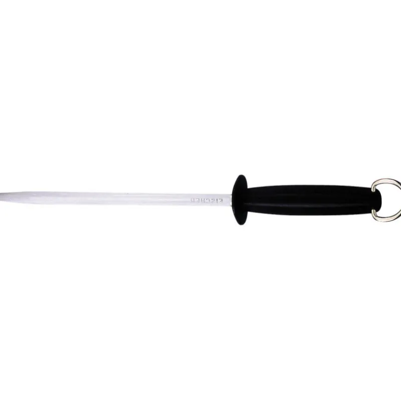 Best Cerf Dellier Fusil à aiguiser de cuisine mèche ronde 25 cm