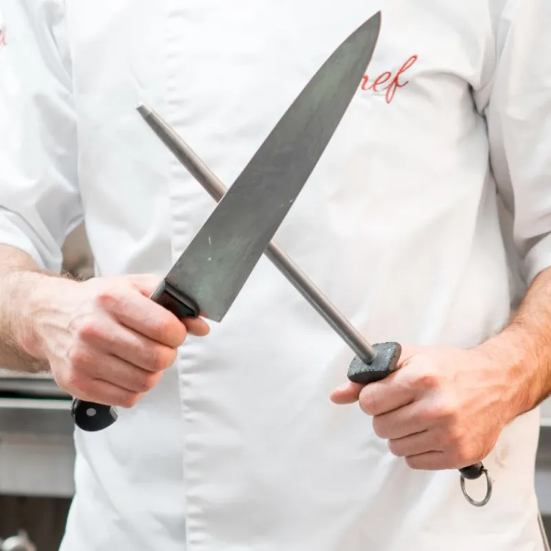 Best Cerf Dellier Fusil d'affûtage mèche ovale 20,5 cm