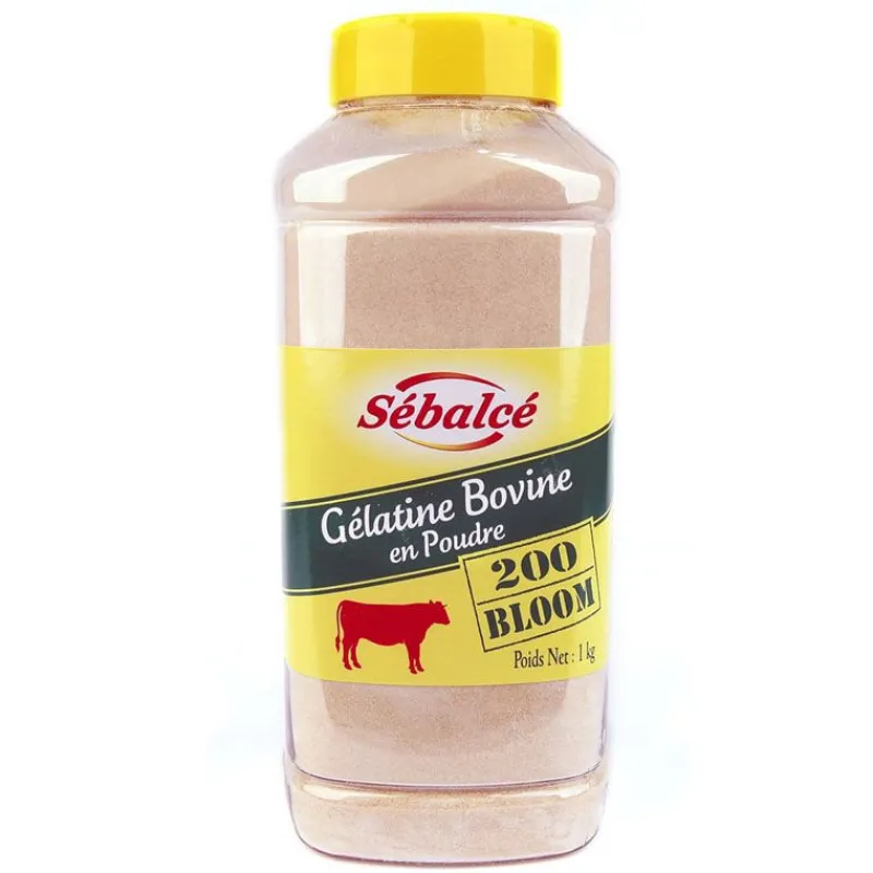 Sale Cerf Dellier Gélatine bovine en poudre 200 Bloom 1 kg