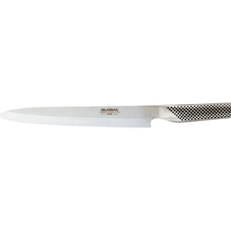 New Cerf Dellier Global série G couteau poisson gaucher yanagi sashimi G11 inox 25 cm
