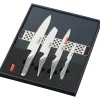 Online Cerf Dellier Global série G set 4 couteaux global + barre