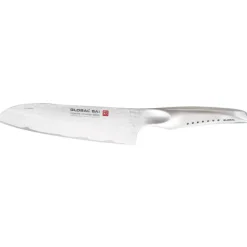 Hot Cerf Dellier Global série Saï couteau santoku  SAI-03 19 cm