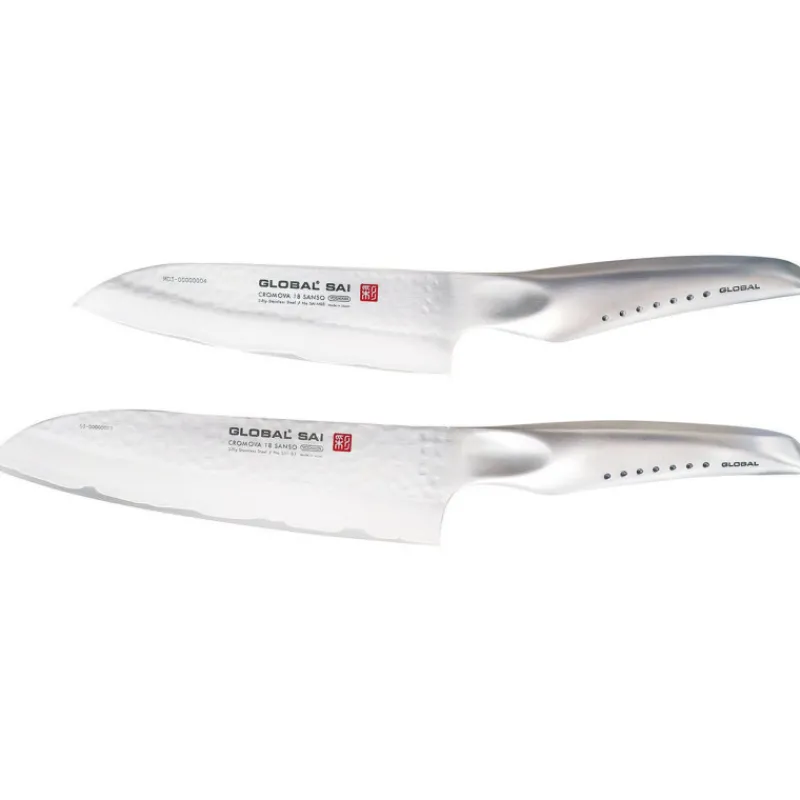 Sale Cerf Dellier Global série Saï couteau santoku SAI-M03 13,5 cm