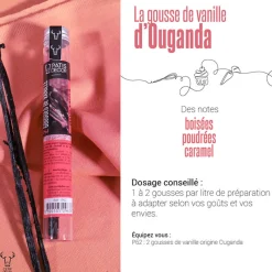Discount Cerf Dellier Gousse de Vanille Ouganda (x2)