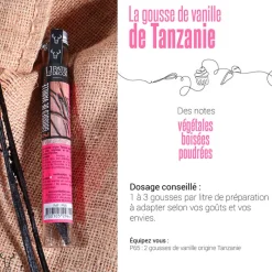 Best Cerf Dellier Gousse de Vanille Tanzanie (x2)