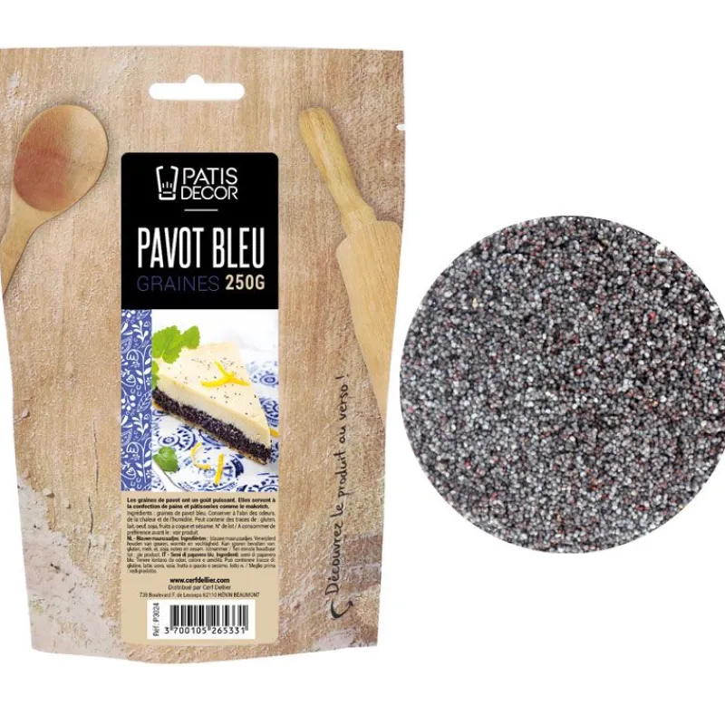 Clearance Cerf Dellier Graines de pavot bleu 200 g