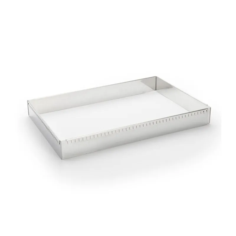 Clearance Cerf Dellier Grand cadre extensible inox rectangle Hauteur 5 cm De Buyer