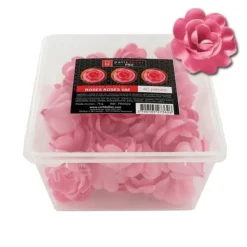 Clearance Cerf Dellier Grandes roses roses en azyme (x40)