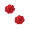Sale Cerf Dellier Grandes roses rouges en azyme (x 6)