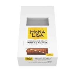Hot Cerf Dellier Grands bâtons de chocolat marbré Mona Lisa (± 115)