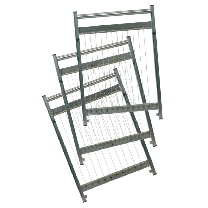 Hot Cerf Dellier Guitare double 500x500 fil inox de rechange 70 cm diamètre 0,6 mm