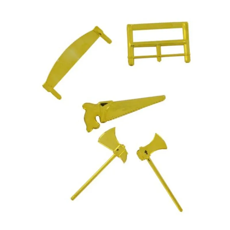 Cerf Dellier Haches et scies dorées (x50 lots)