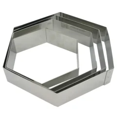 Outlet Cerf Dellier Hexagone à mousse inox ht 4,5 cm