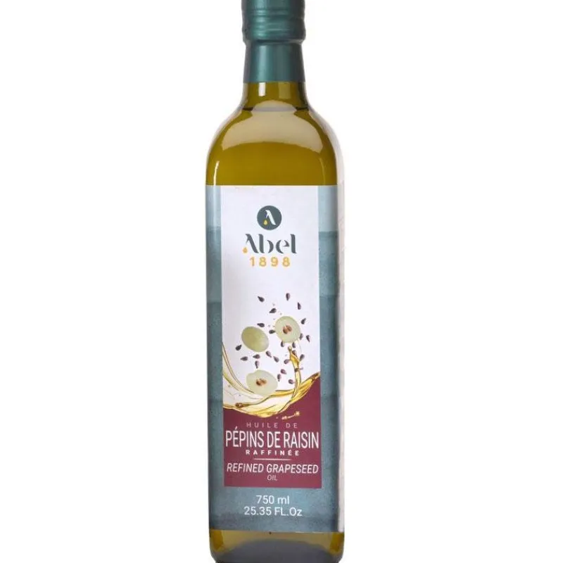 Best Cerf Dellier Huile de pépins de raisins raffinée 750 ml