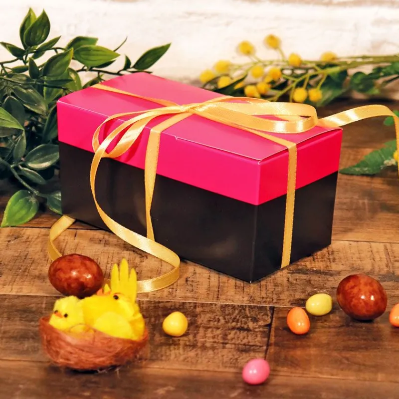 Outlet Cerf Dellier Kit ballotin chocolats fuchsia / noir