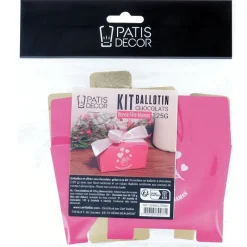 Discount Cerf Dellier Kit ballotin chocolats fuchsia "Bonne fête maman"