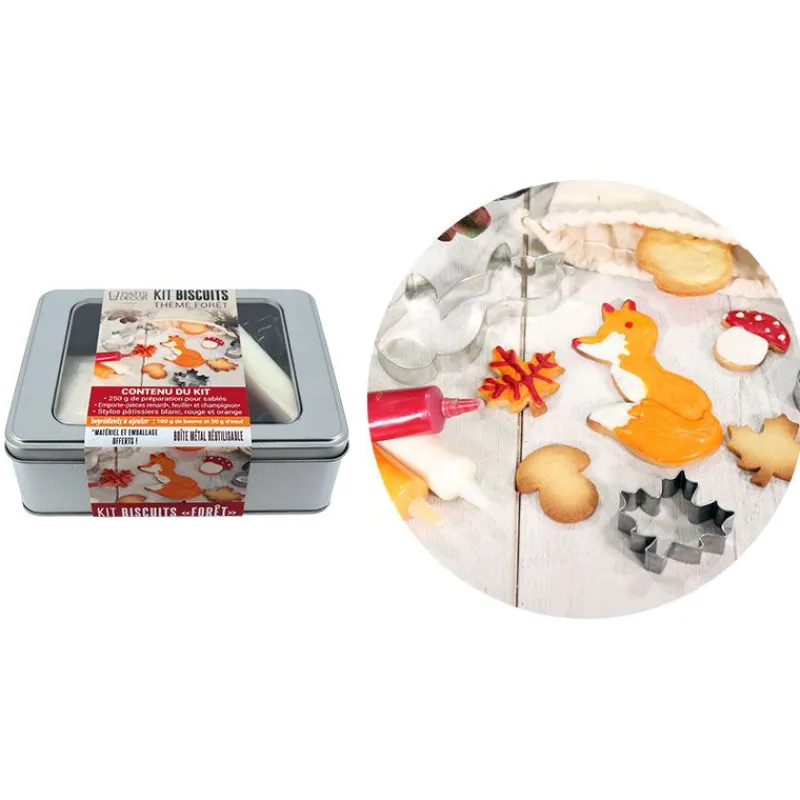 Sale Cerf Dellier Kit biscuits forêt - DDM 05/24