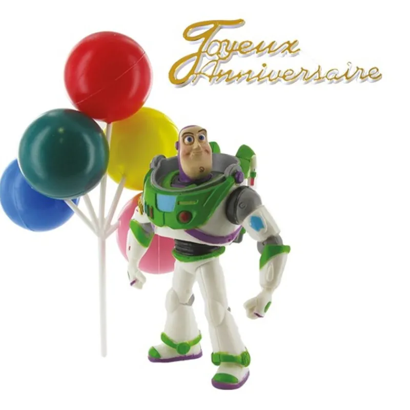 New Cerf Dellier Kit décor Gâteau Buzz l'éclair