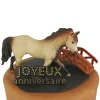 Online Cerf Dellier Kit décor Gâteau Cheval au trot