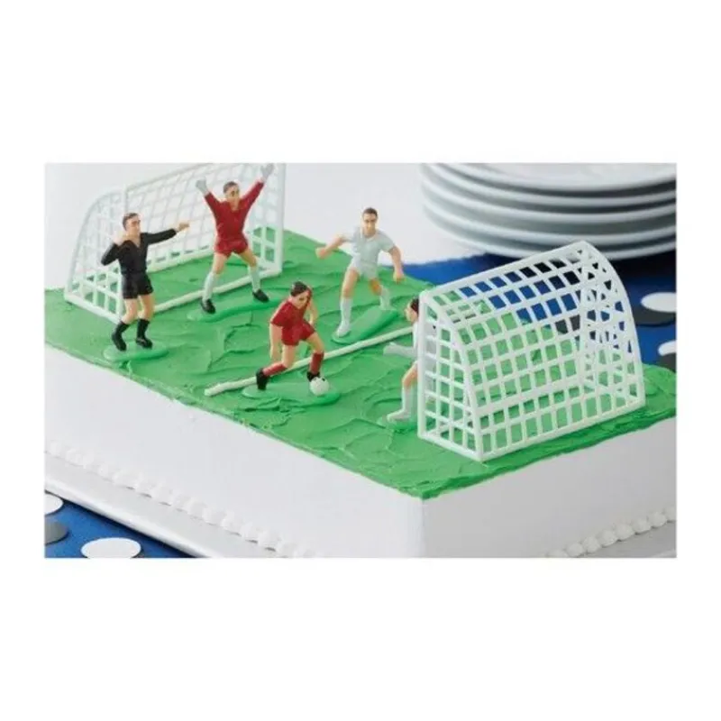 Sale Cerf Dellier Kit décor gâteau Football Wilton