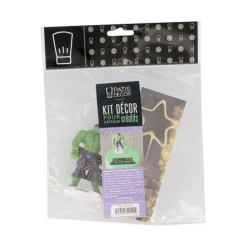 Hot Cerf Dellier Kit décor gâteau Hulk