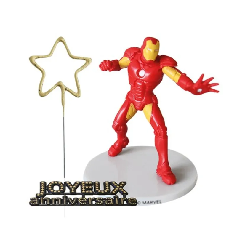Hot Cerf Dellier Kit décor gâteau Iron Man