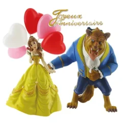 New Cerf Dellier Kit décor Gâteau La Belle et la Bête