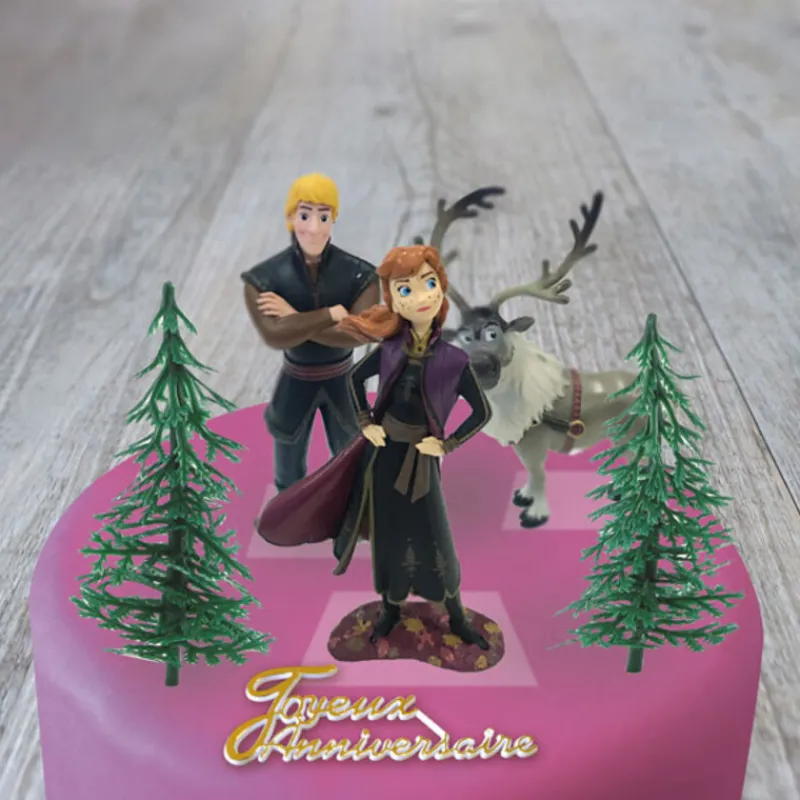 New Cerf Dellier Kit décor gâteau La Reine des Neiges