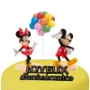 Cerf Dellier Kit décor gâteau Mickey et Minnie