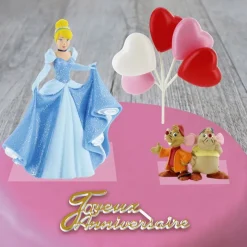 Online Cerf Dellier Kit décor gâteau Princesse à la pantoufle de verre