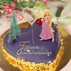 Outlet Cerf Dellier Kit décor gâteau Princesse aux longs cheveux