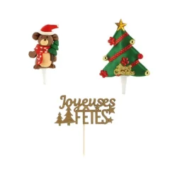 Best Cerf Dellier Kit décor ours de Noël résine