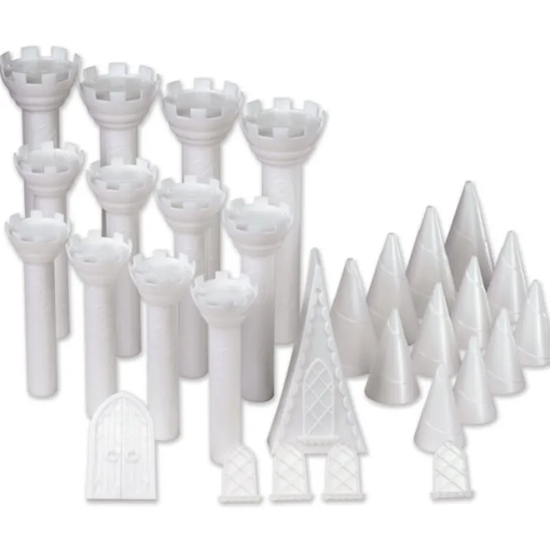 Cerf Dellier Kit de décoration pour gâteau château Wilton