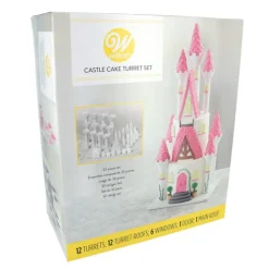 Cerf Dellier Kit de décoration pour gâteau château Wilton