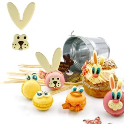 Clearance Cerf Dellier Lapin en chocolat blanc (x64)