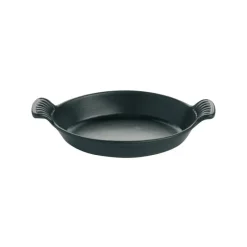 New Cerf Dellier Le Chasseur plat ovale noir 25 cm