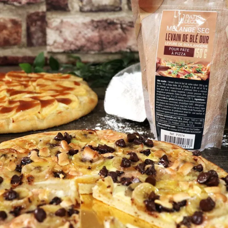 Cerf Dellier Levain de blé dur pour pâte à pizza 150 g