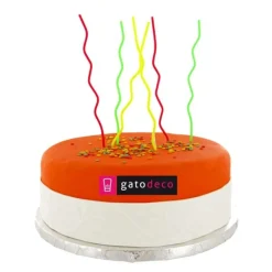 Outlet Cerf Dellier Longues bougies zig-zag (x 6)