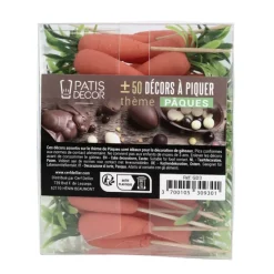 Best Cerf Dellier Lot cakes toppers carottes de Pâques (±50)